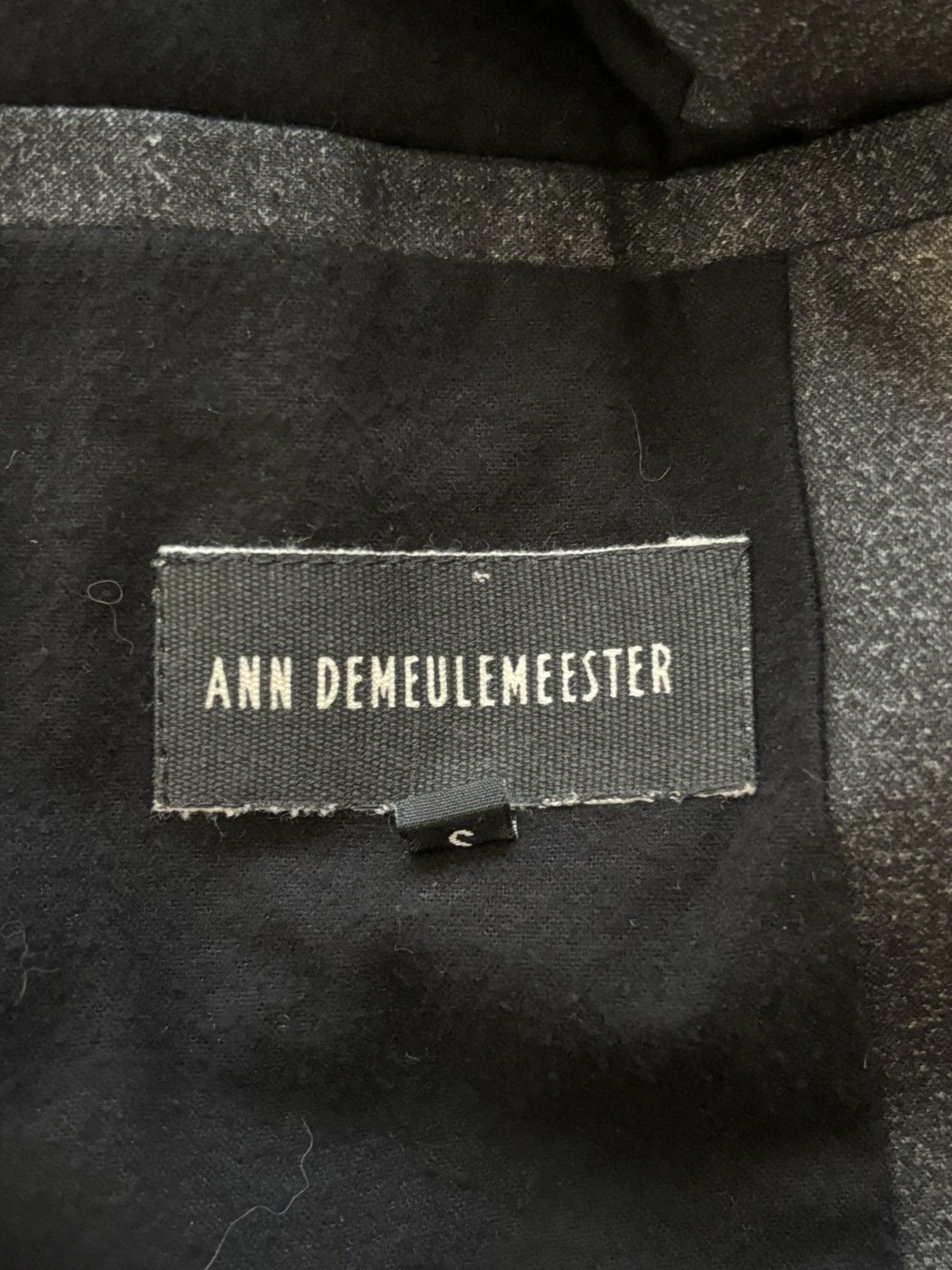 Ann Demeulemeester Ann Demeulemeester | Radiant Suit Jacket Size 46R - 5 Thumbnail