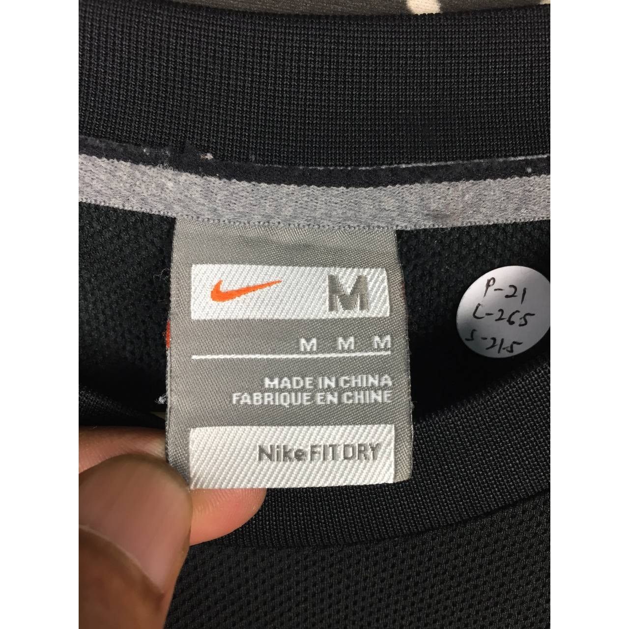 Nike × Vintage Nike FIT DRY Swoosh Embroidered Logo Sportswear Jersey Size US M / EU 48-50 / 2 - 11 Thumbnail