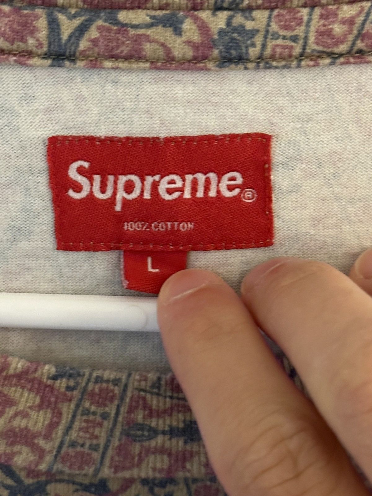 Supreme Supreme Small Box Logo Tee Size US L / EU 52-54 / 3 - 5 Thumbnail