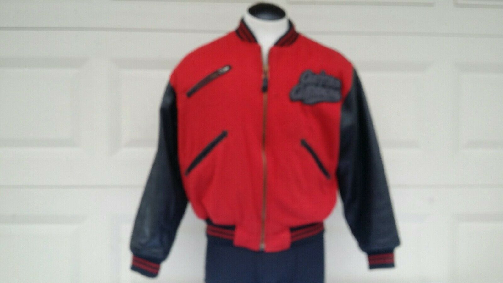 Avirex AVIREX leather jacket wool vintage 90s hip hop 1990s size S Size US S / EU 44-46 / 1 - 2 Thumbnail