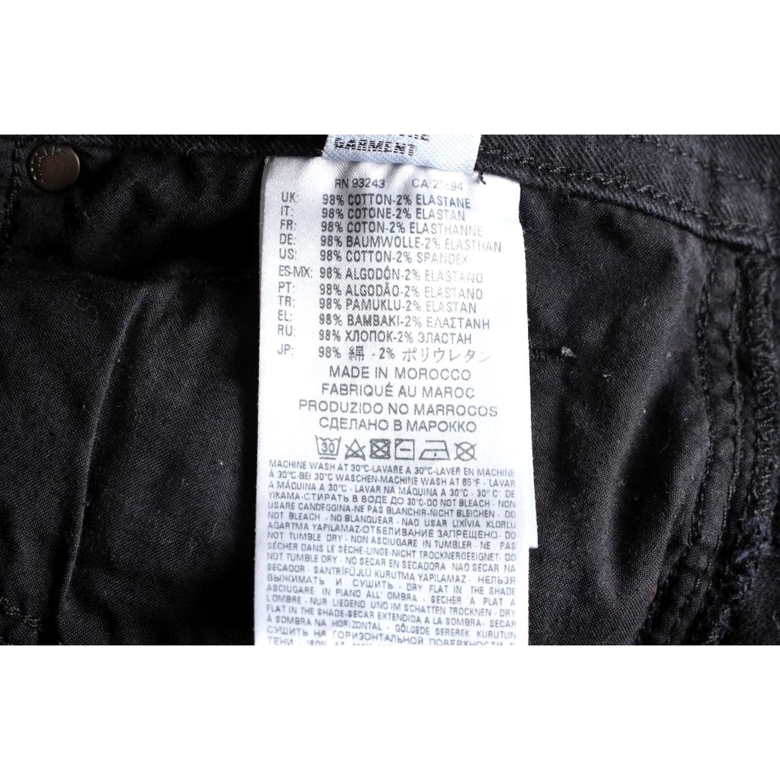 Diesel DIESEL THOMMER 0688H Stretch Slim Skinny Jeans Men W29 L32 DZ6572 Size US 29 - 8 Thumbnail