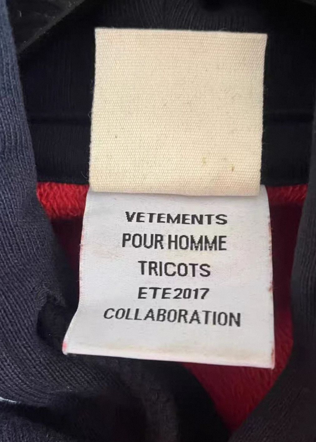 Vetements Vetements x Champion Hood Shirt 2410-Nextarrow Size US XS / EU 42 / 0 - 3 Thumbnail