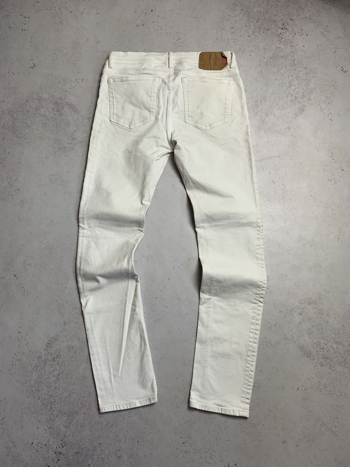 Acne Studios Acne Studious Blå Konst North White Pants 34x34 Size US 34 / EU 50 - 3 Thumbnail