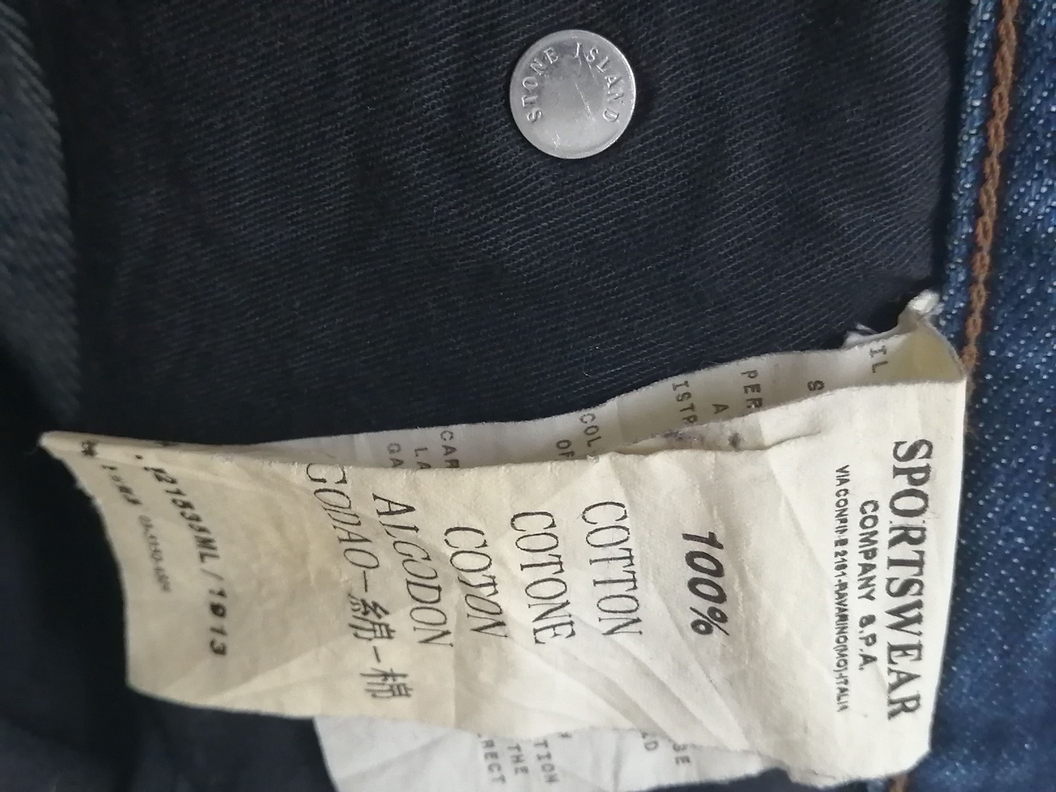 Designer × Stone Island Stone Island Buttonfly Jeans Size US 34 / EU 50 - 16 Thumbnail