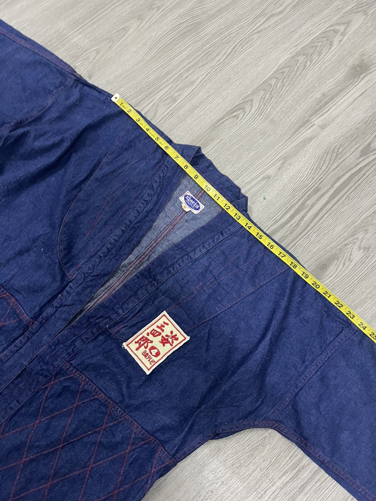 Edwin × Japanese Brand Denim Hanten Jacket Size US M / EU 48-50 / 2 - 13 Thumbnail