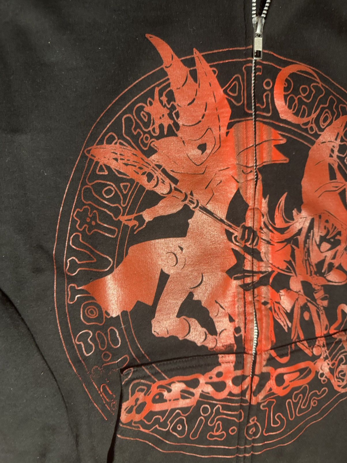 Designer × Vintage Dark Magician and Dark Magician Girl Hoodie Size US M / EU 48-50 / 2 - 4 Thumbnail