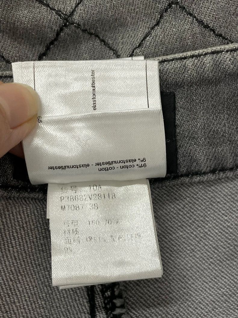 Chanel chanel 10A light grey plaid jeans Size 25" / US 0 / IT 36 - 7 Thumbnail