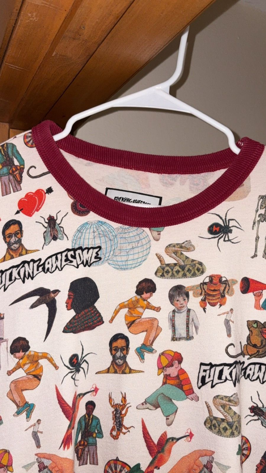 Fucking Awesome Fucking awesome graphic all over print tee Size US XL / EU 56 / 4 - 4 Thumbnail