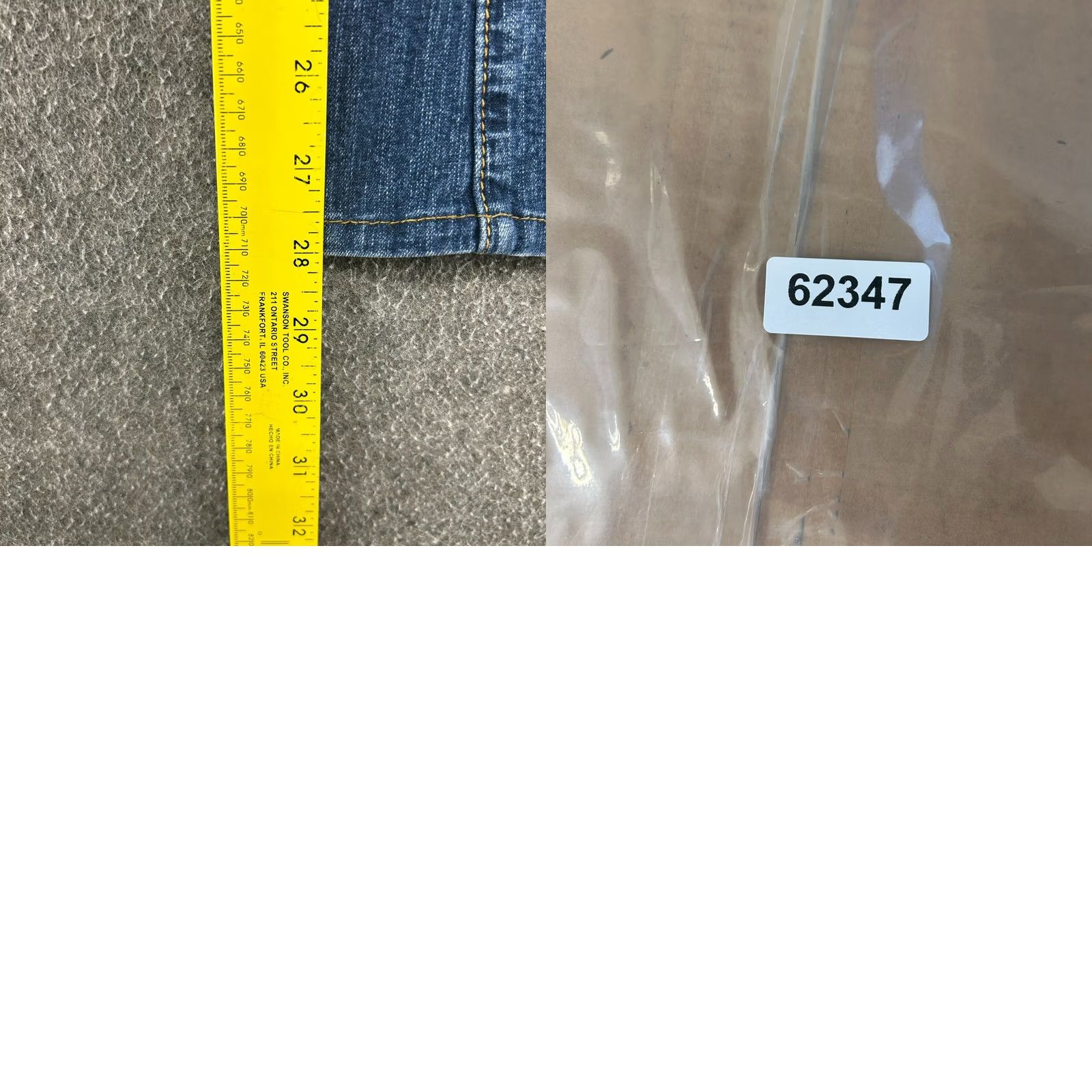 Vintage VINTAGE Seven7 Jeans Womens 27 Blue Flare Dark Wash Cotton Stretch Flex Y2K Jeans Menus? Size 27" / US 4 / IT 40 - 8 Thumbnail