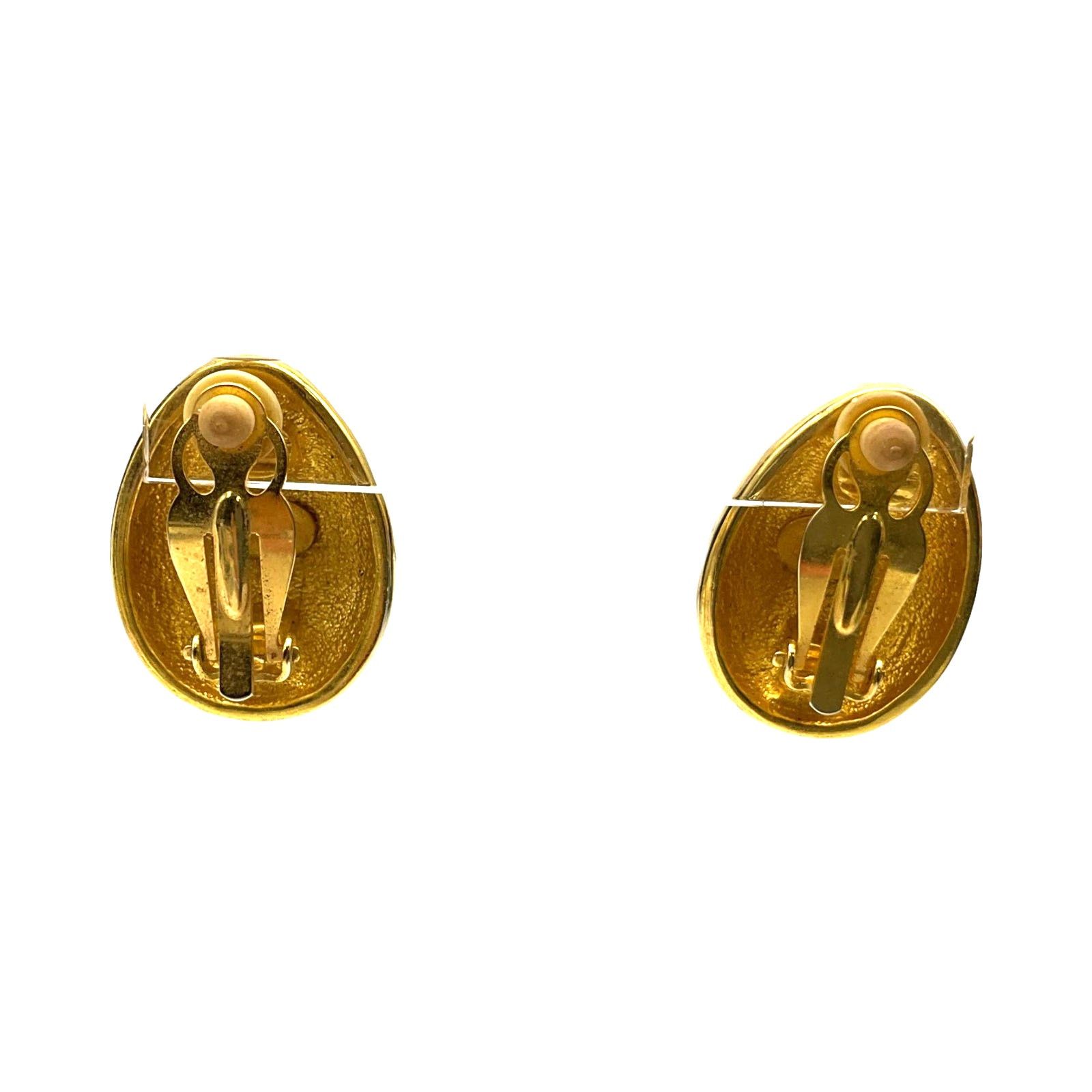 Other JOAN RIVERS Vintage Gold-Plated Pave Crystal Mosaic Earrings Size ONE SIZE - 2 Thumbnail