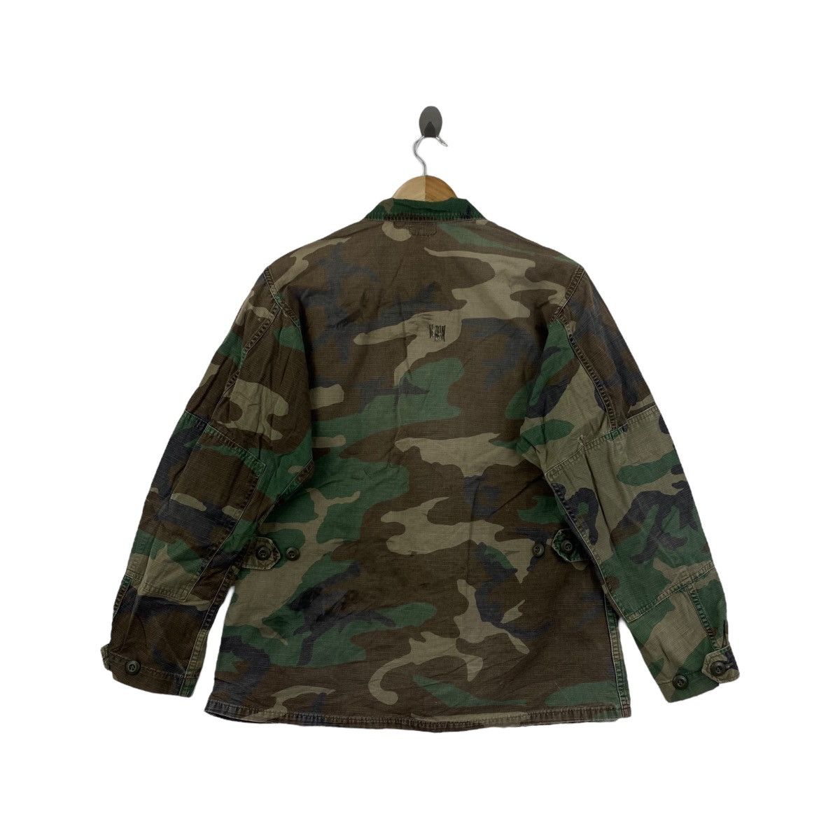 Vintage Vintage 80s US Marines Jungle Camouflage Shirt Jacket Size US S / EU 44-46 / 1 - 3 Thumbnail