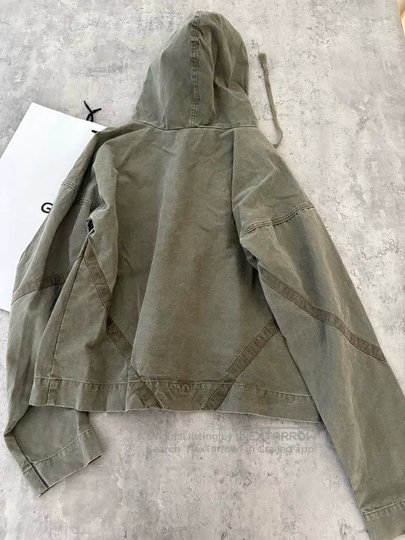 Greg Lauren Greg Lauren Hooded Cotton Canvas Sweatshirt Size US L / EU 52-54 / 3 - 5 Thumbnail