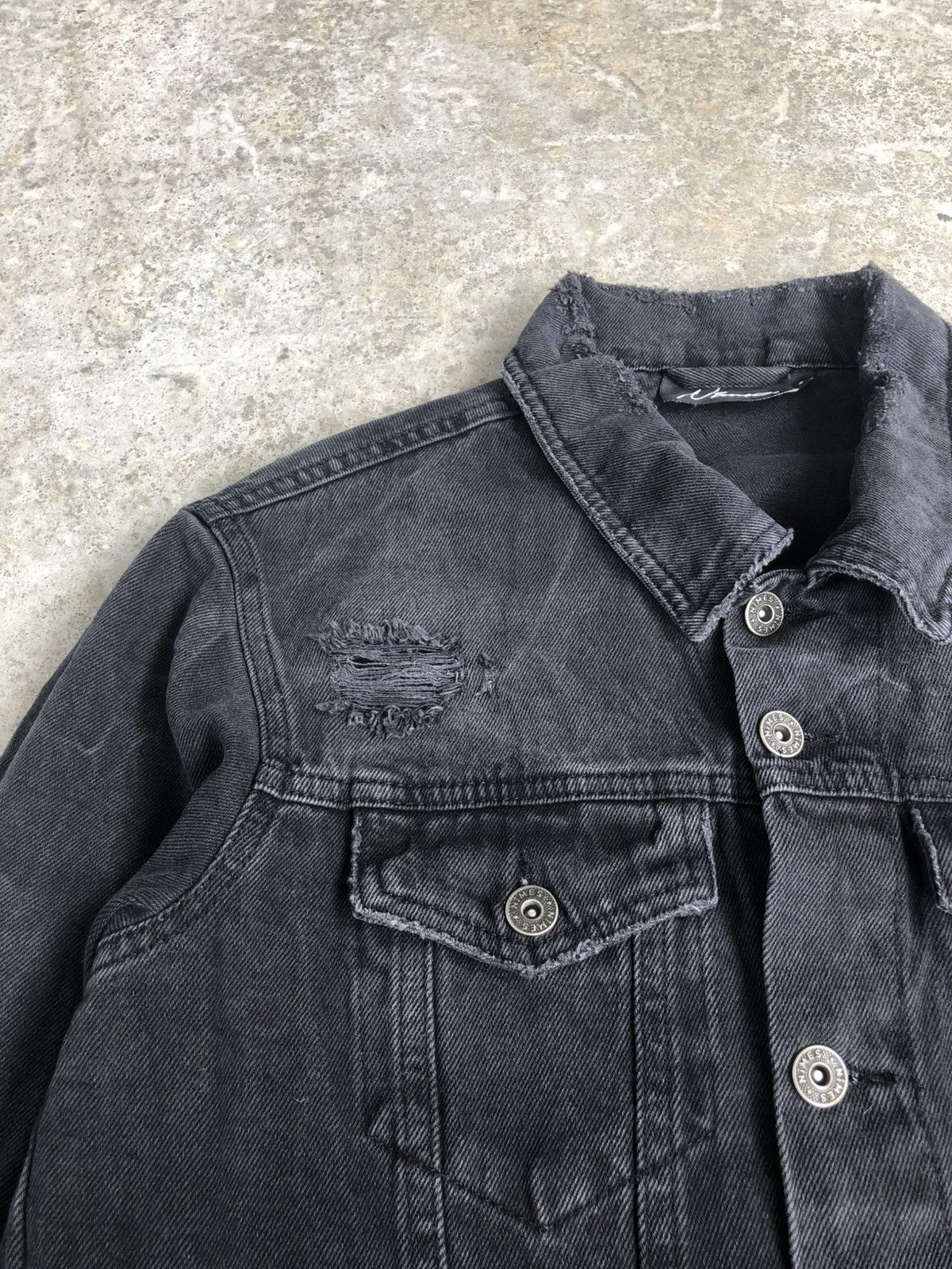 If Six Was Nine Japanese Nimes Patchwork Embroidered Denim Size US S / EU 44-46 / 1 - 12 Thumbnail