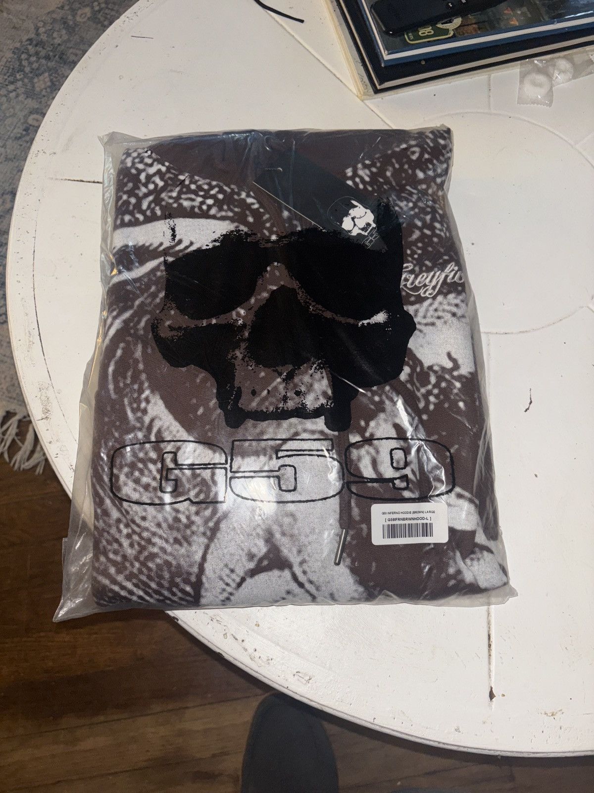 G59 Records G59 Inferno Hoodie (Brown) Size US L / EU 52-54 / 3 - 1 Thumbnail