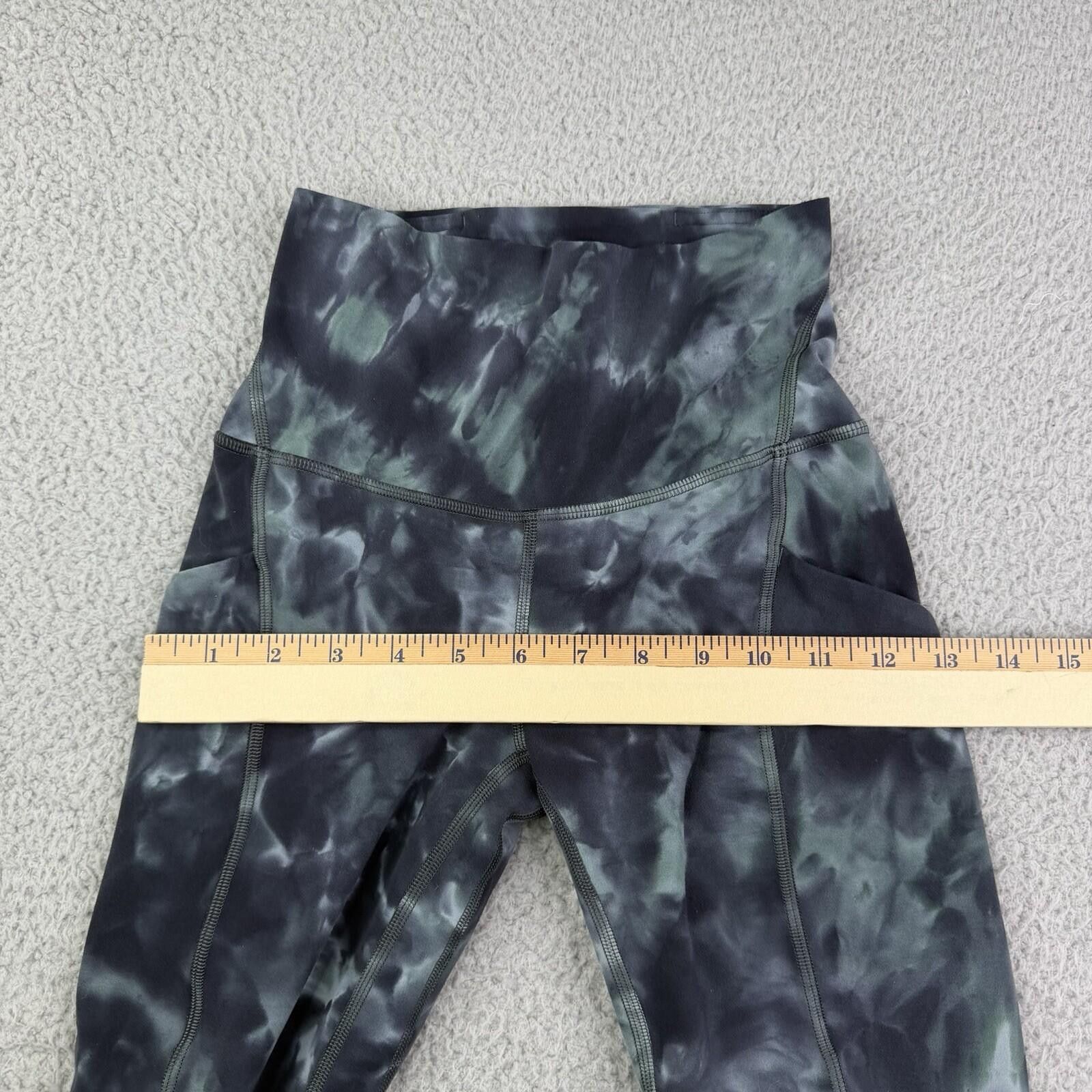 Lululemon Lululemon Align High Rise Leggings Crop 24” Teal Size 2 Size 26" / US 2 / IT 38 - 6 Thumbnail