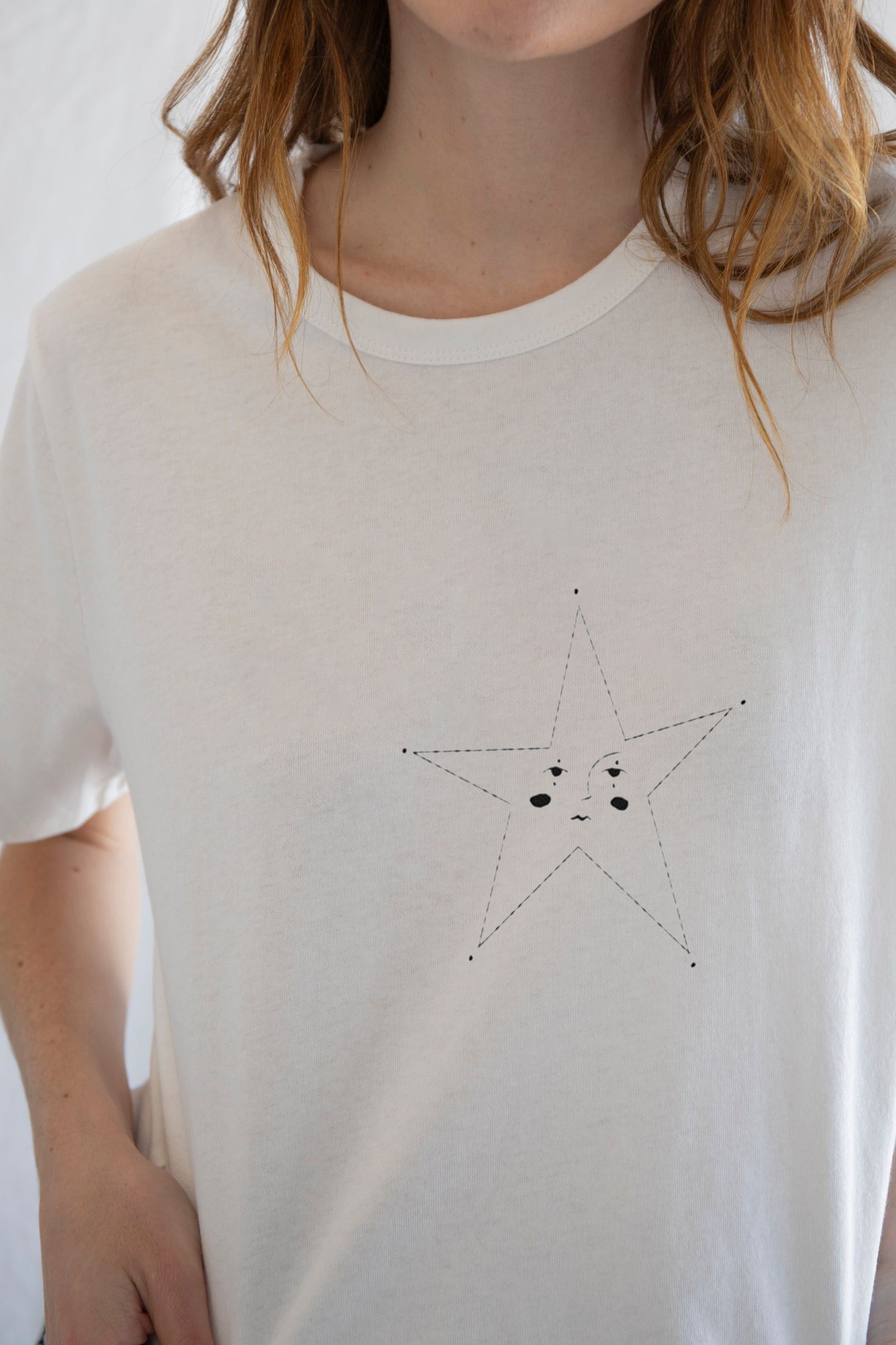 Vintage Star Tee – Coquette Aesthetic Graphic Top Size M / US 6-8 / IT 42-44 - 3 Thumbnail