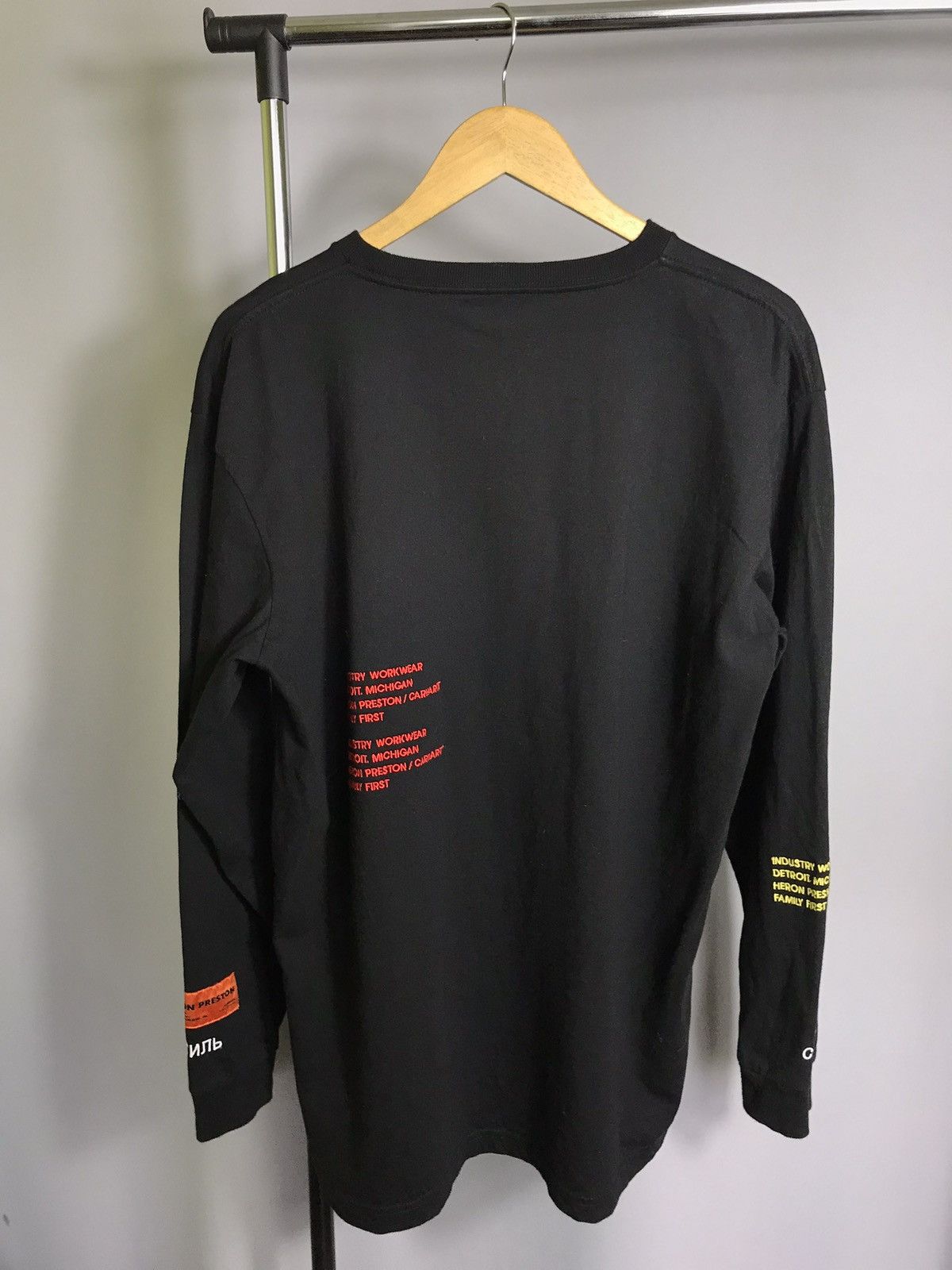 Carhartt Carhartt WIP x Heron Preston Embroidered Long Sleeve T-Shirt Size US M / EU 48-50 / 2 - 5 Thumbnail
