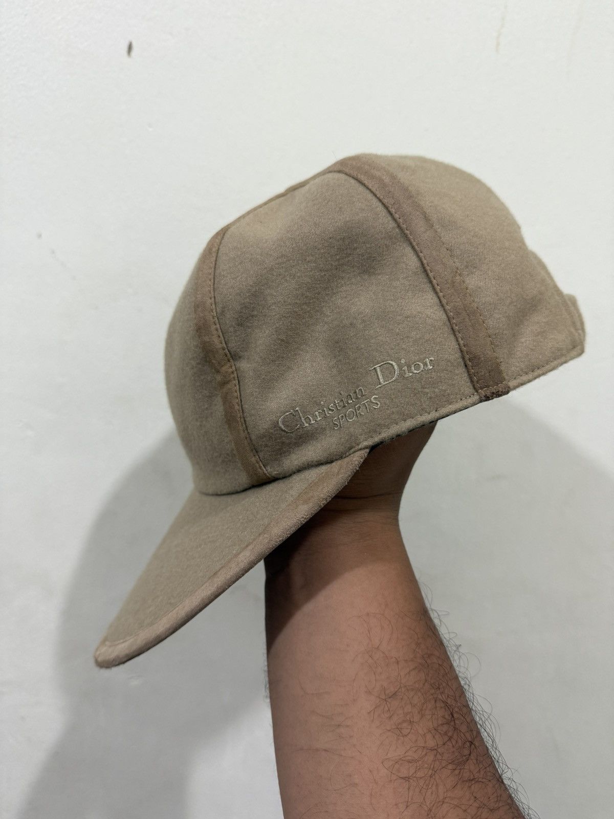 Christian Dior Monsieur VTG Christian Dior Sport Sun Visor Hat Size ONE SIZE - 1 Thumbnail