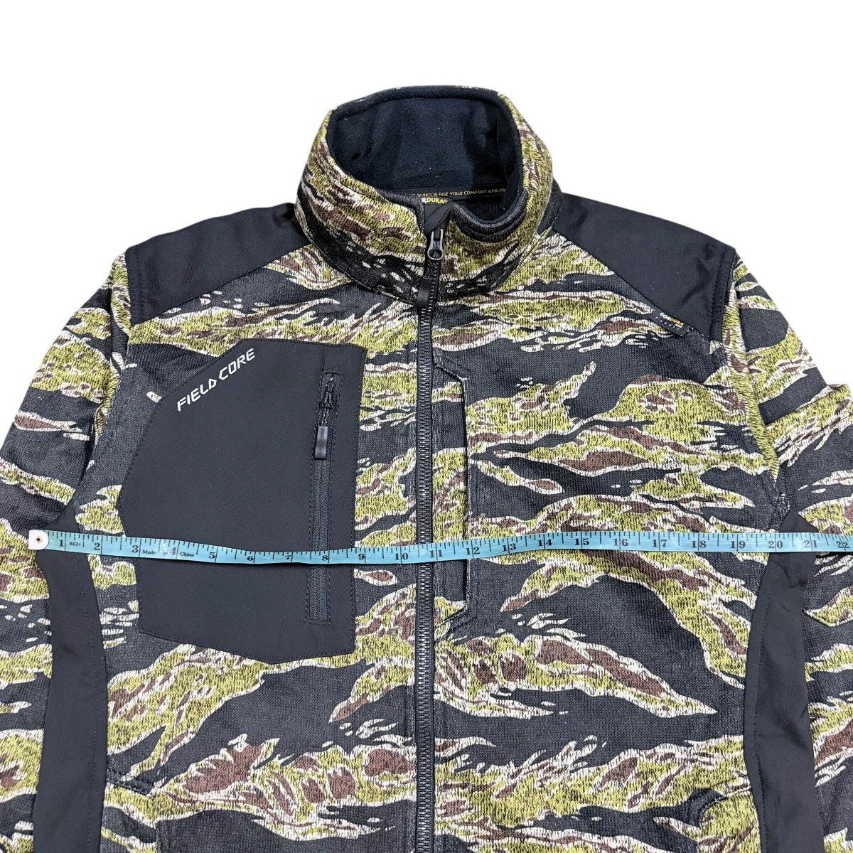 If Six Was Nine Field Core Tiger Stripes Cordura Sweater Zipper Jacket Size US L / EU 52-54 / 3 - 11 Thumbnail