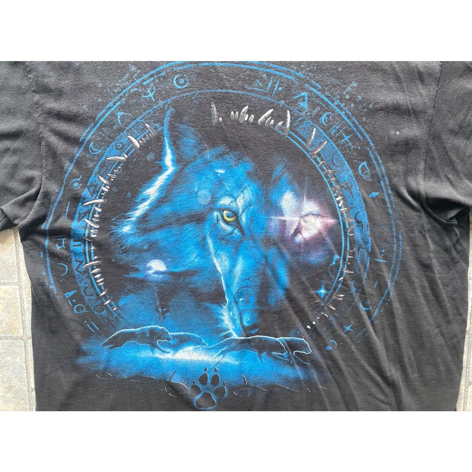Delta Y2K Delta T Shirt Men XL Black Wolf Graphic Short Sleeve Men’s XL Black Wolf Graphic Short Sleeve Size US XL / EU 56 / 4 - 3 Thumbnail