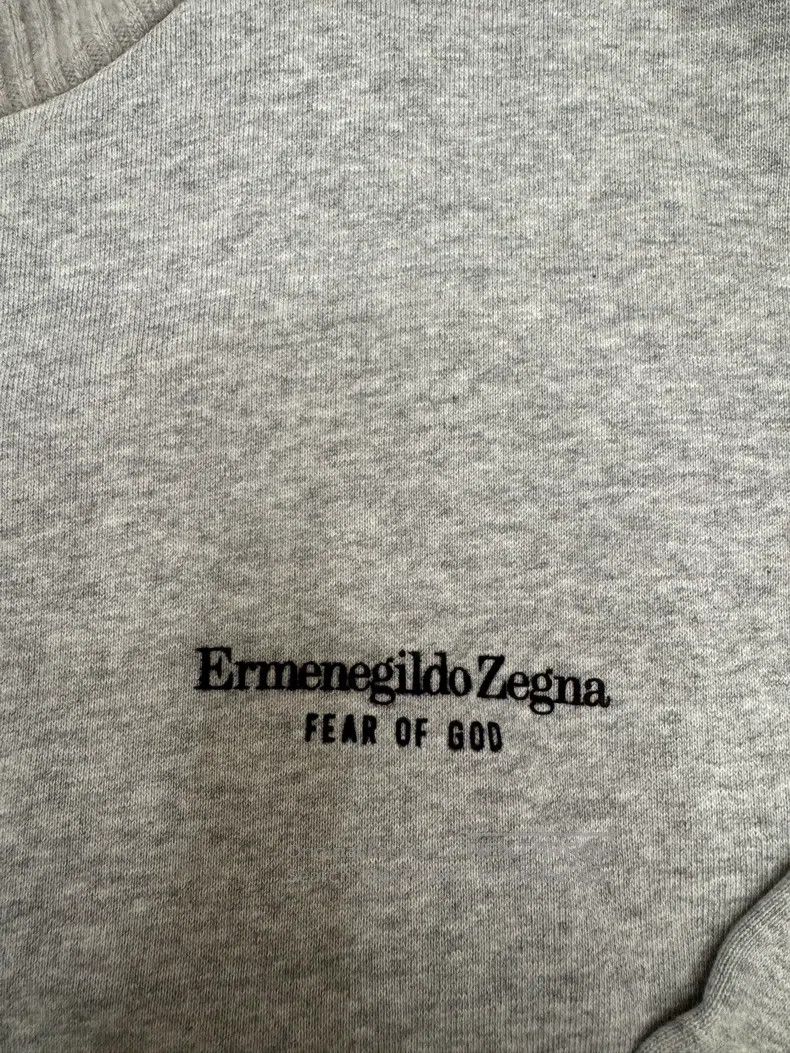 Fear of God Fear of God Co-branded gray loose crew neck sports sweatsh Size US S / EU 44-46 / 1 - 4 Thumbnail