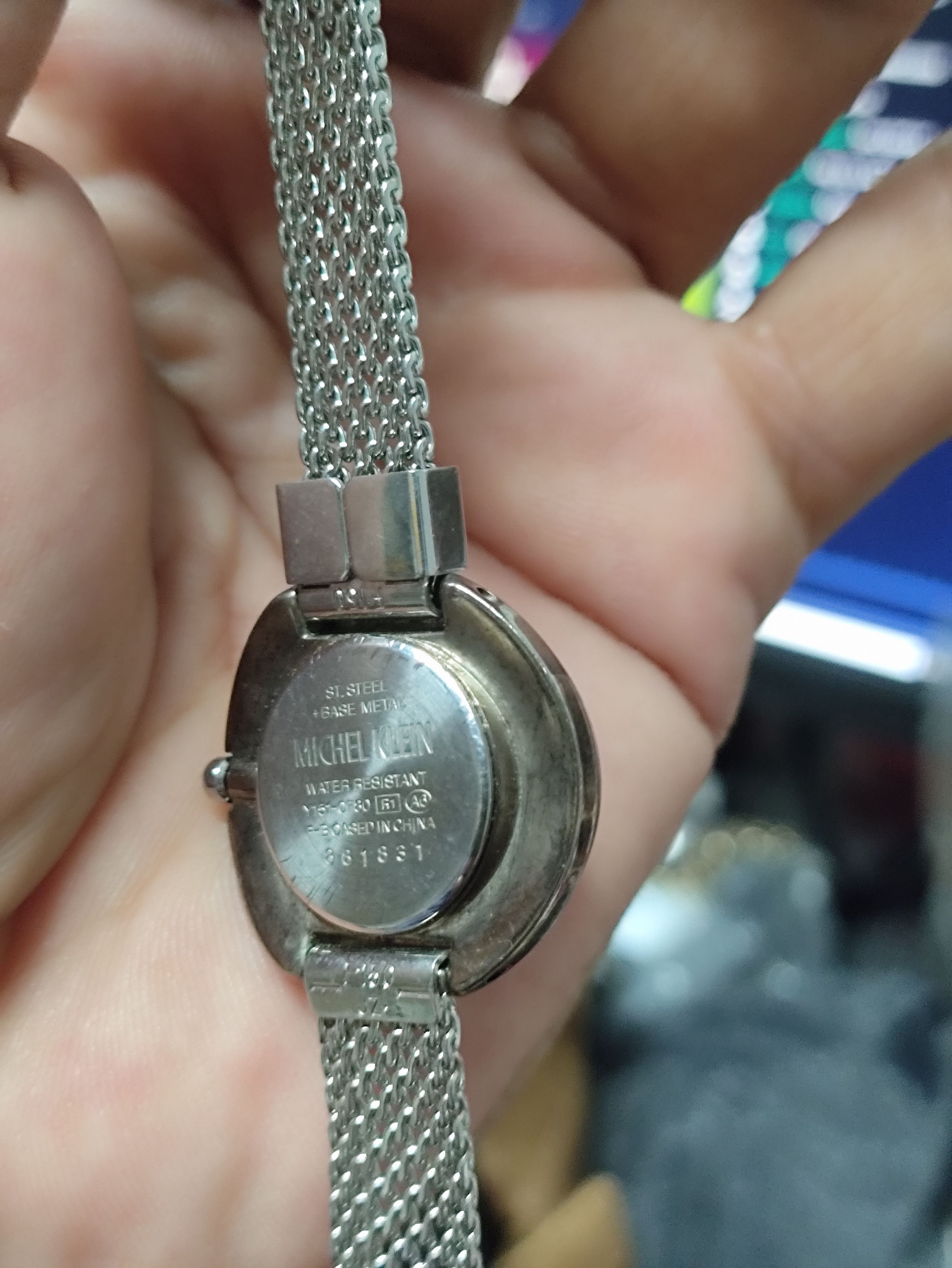 Michel Klein × Vintage MK MICHEL KLEIN LADIES VINTAGE WATCH FULL STEEL Size ONE SIZE - 12 Thumbnail