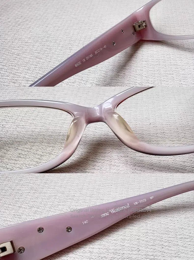 Vivienne Westwood Vivienne Westwood Pink skull bookworm glasses frame Size ONE SIZE - 4 Thumbnail