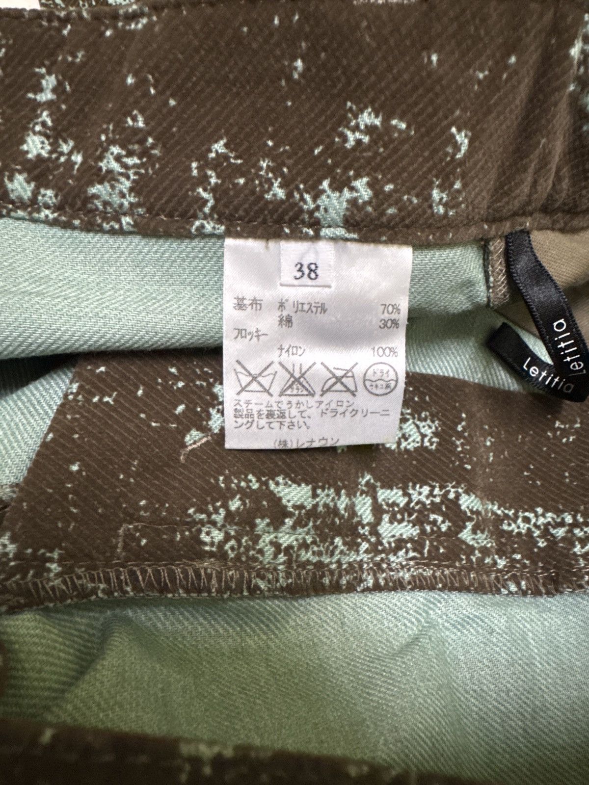 Hysteric Glamour × Japanese Brand LETITIA VELVET MATRIX INSPIRED RARE PANTS Size US 27 - 12 Thumbnail