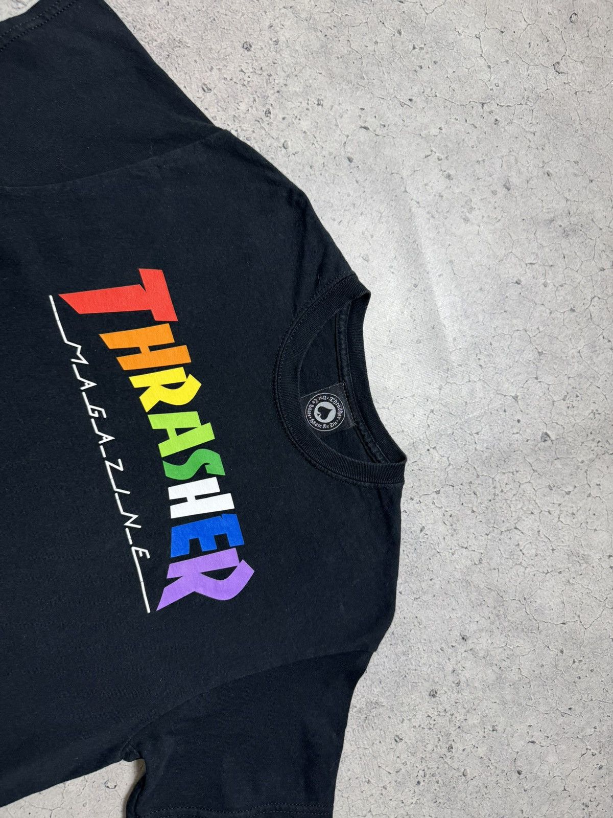 Thrasher Thrasher Big Logo Black T-Shirt Size US S / EU 44-46 / 1 - 5 Thumbnail