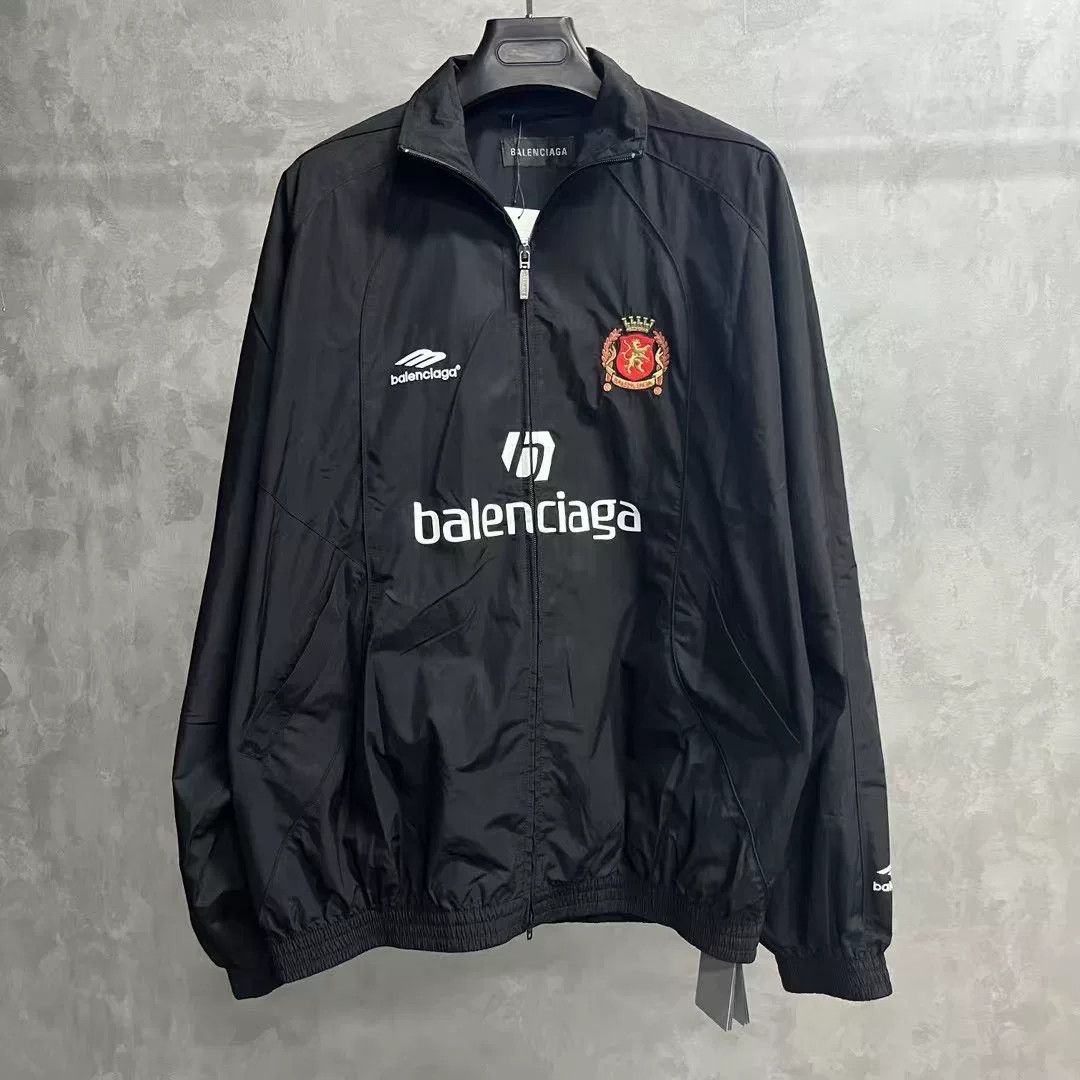 Balenciaga Balenciaga Printed Black Light Jacket xs Men Size US XS / EU 42 / 0 - 1 Thumbnail