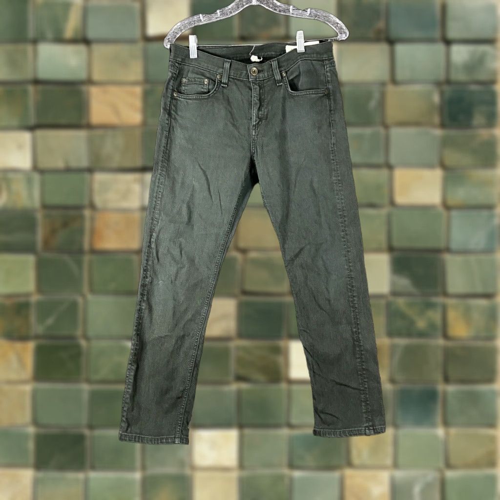 Rag & Bone VINTAGE Rag & Bone The Dre Skinny Jeans Women’s 28 Green Skinny Pants Women's Size 28 Size 28" / US 6 / IT 42 - 1 Thumbnail