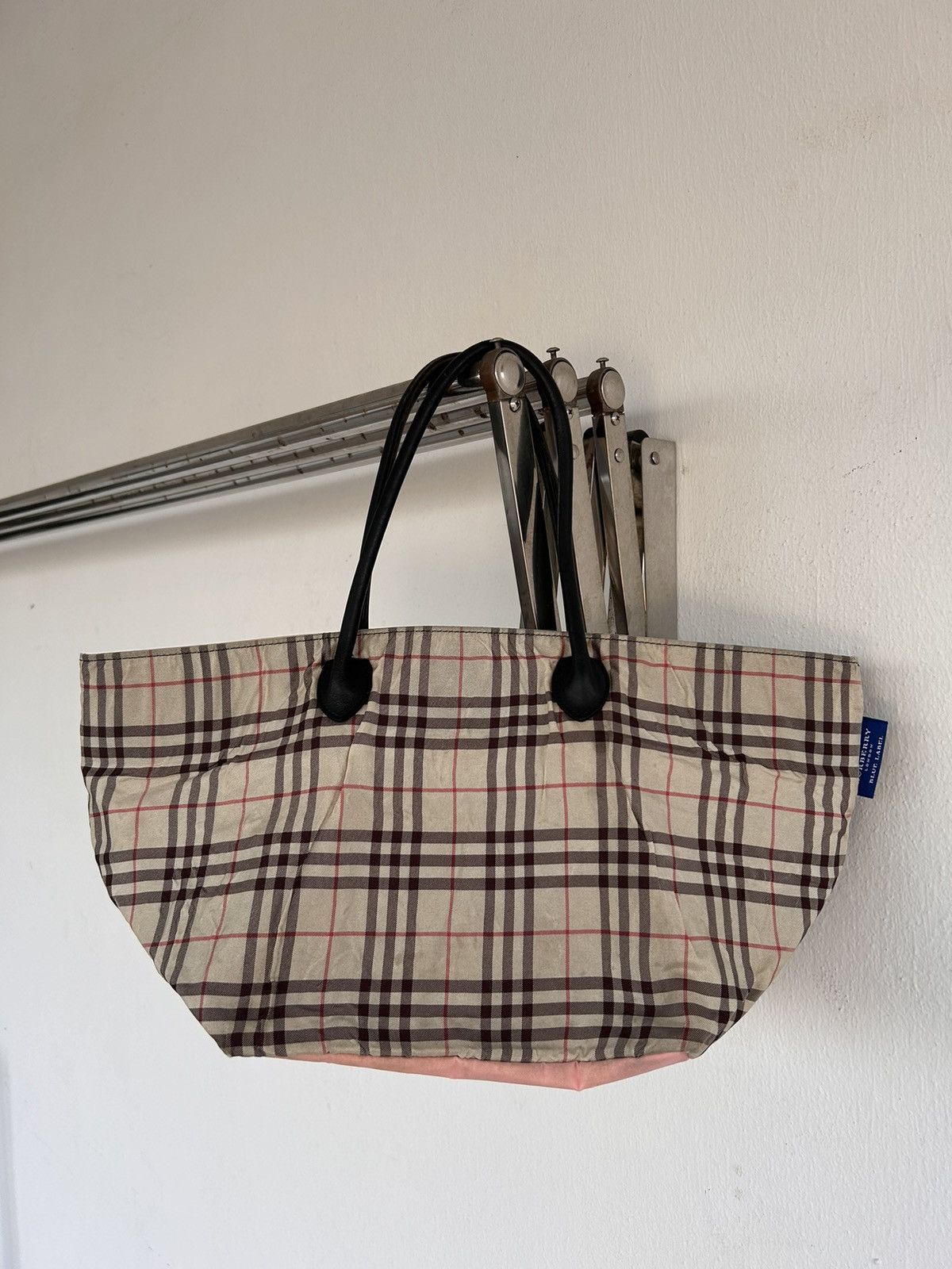 Canvas Blue Label Burberry BURBERRY Blue Label Tote Bag Canvas