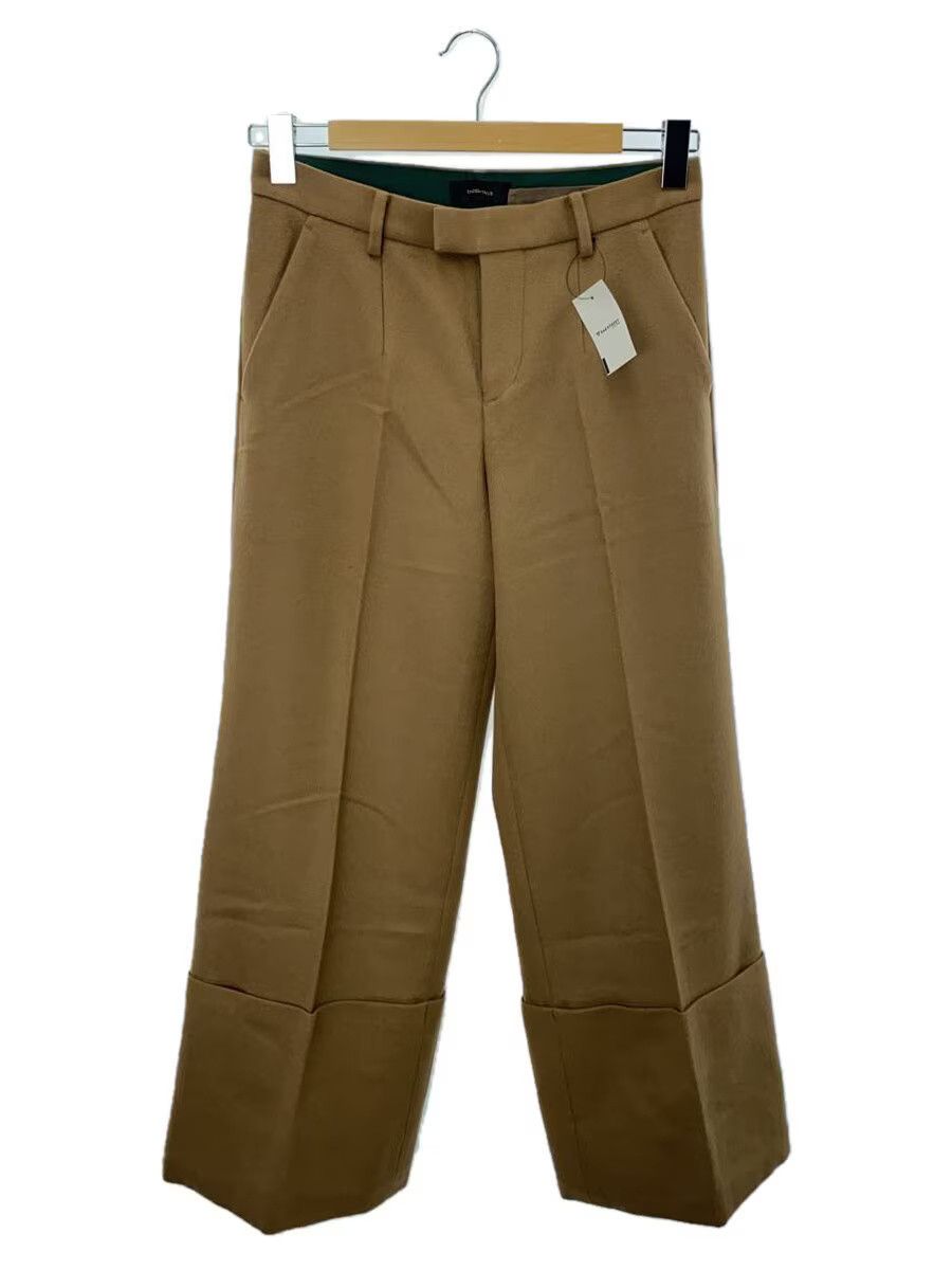 Undercover UC Cashmere Blend Folded Wide Wool Slacks Pts Camel Size 36R - 1 Thumbnail