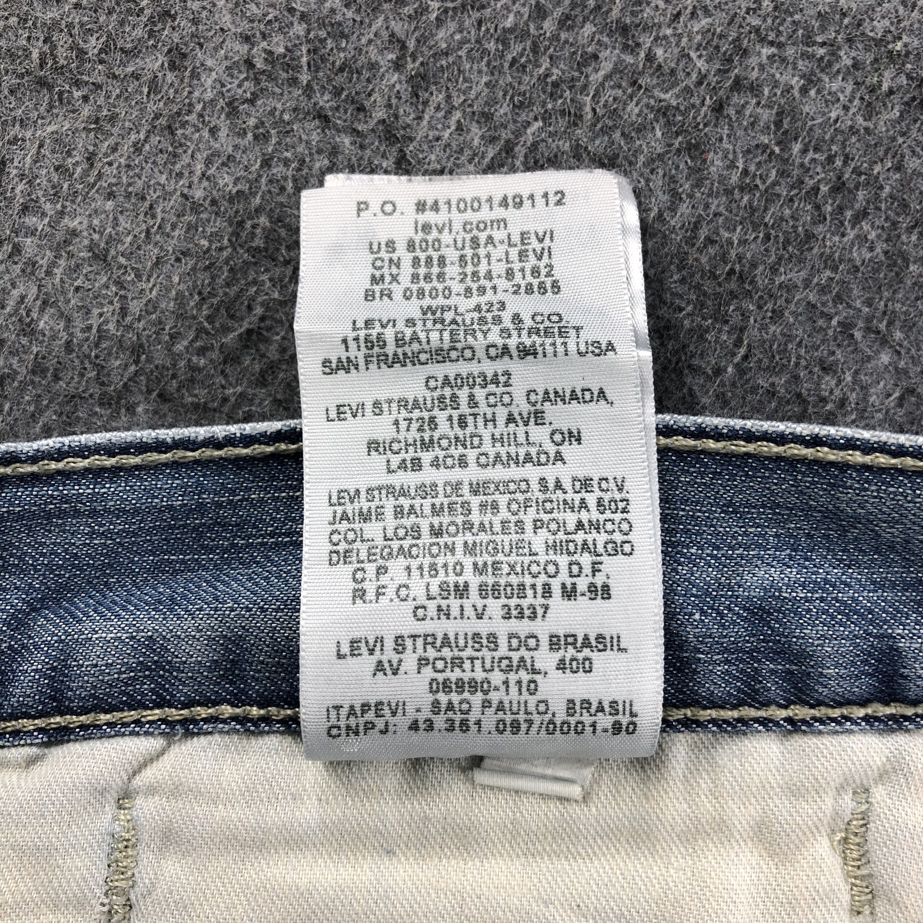 Levi's Vintage Levis Jeans Lot 514 Stone Wash Denim-J988 Size US 36 / EU 52 - 11 Thumbnail