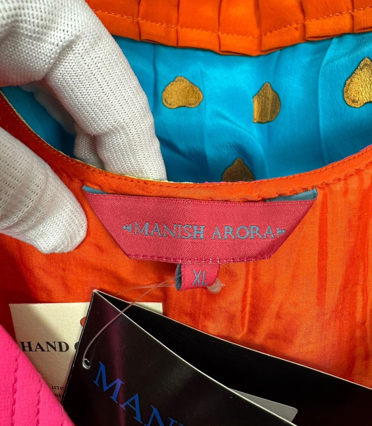 Manish Arora Manish Arora Silk Blouse Pleated Emblished Decor size XL Size XL / US 12-14 / IT 48-50 - 17 Thumbnail