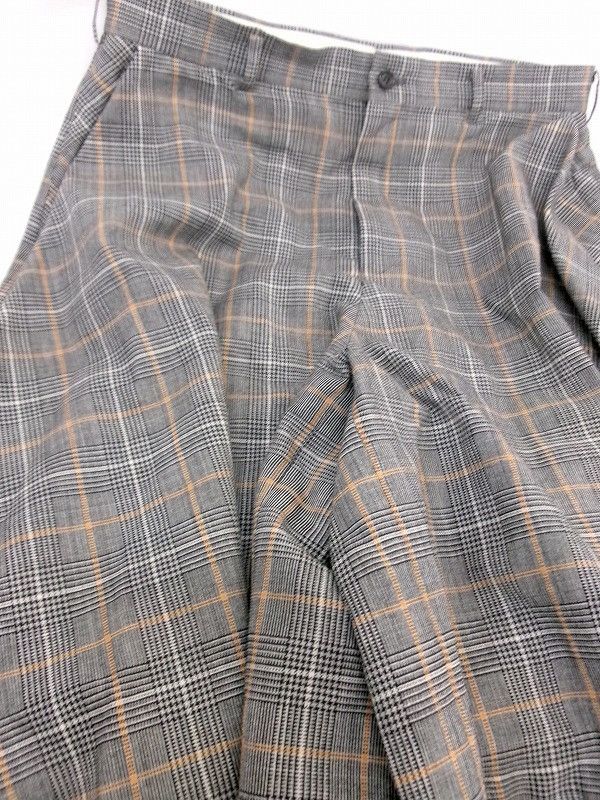Comme des Garcons Homme Plus Comme Des Garcons Homme Plus Check Skirt Shorts PK-P011 Size US 33 - 10 Thumbnail