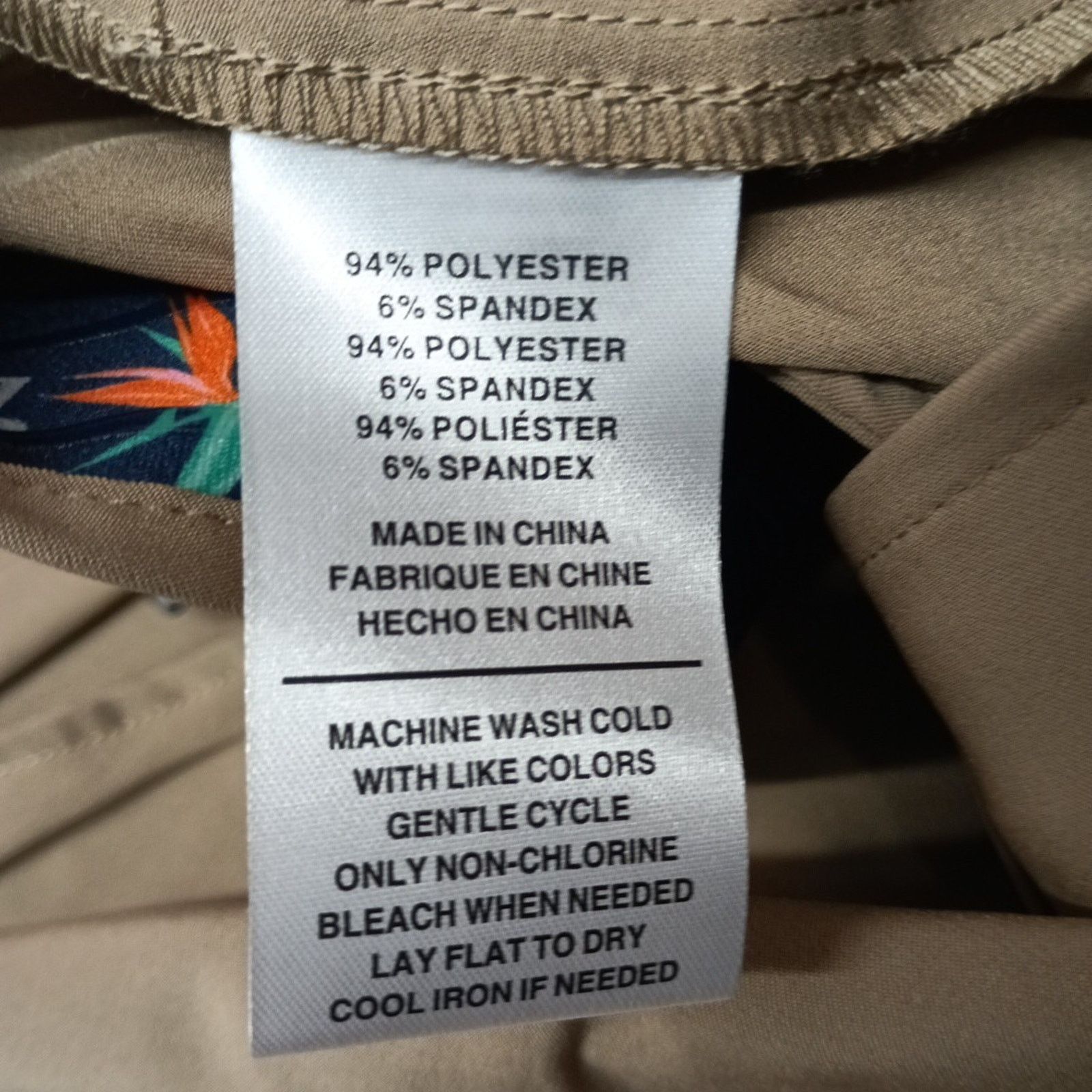 Other Birdie Bound Golf Pants Mens Size 42x30 Khaki Flex Straight Size US 42 / EU 58 - 6 Thumbnail