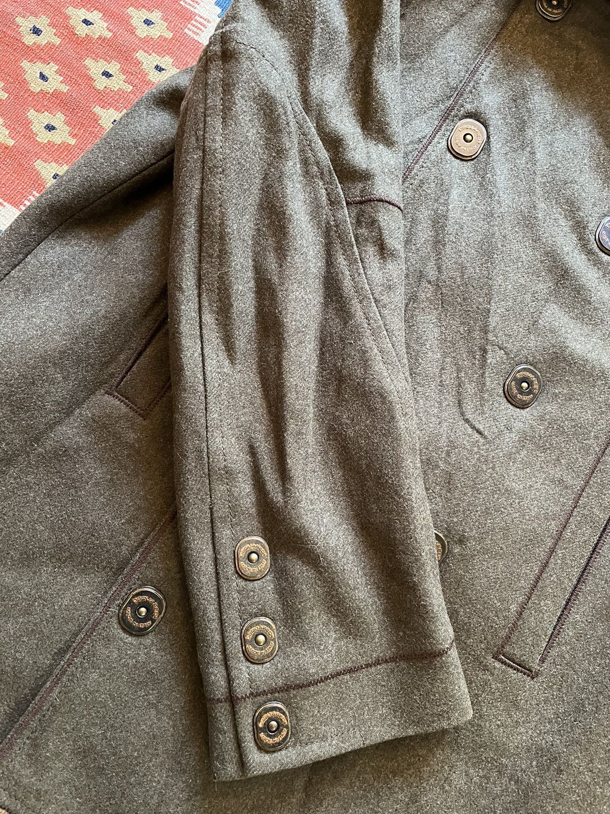 Dsquared2 DSQUARED2 100% wool overcoat RARE $1800 retail Size US L / EU 52-54 / 3 - 10 Thumbnail