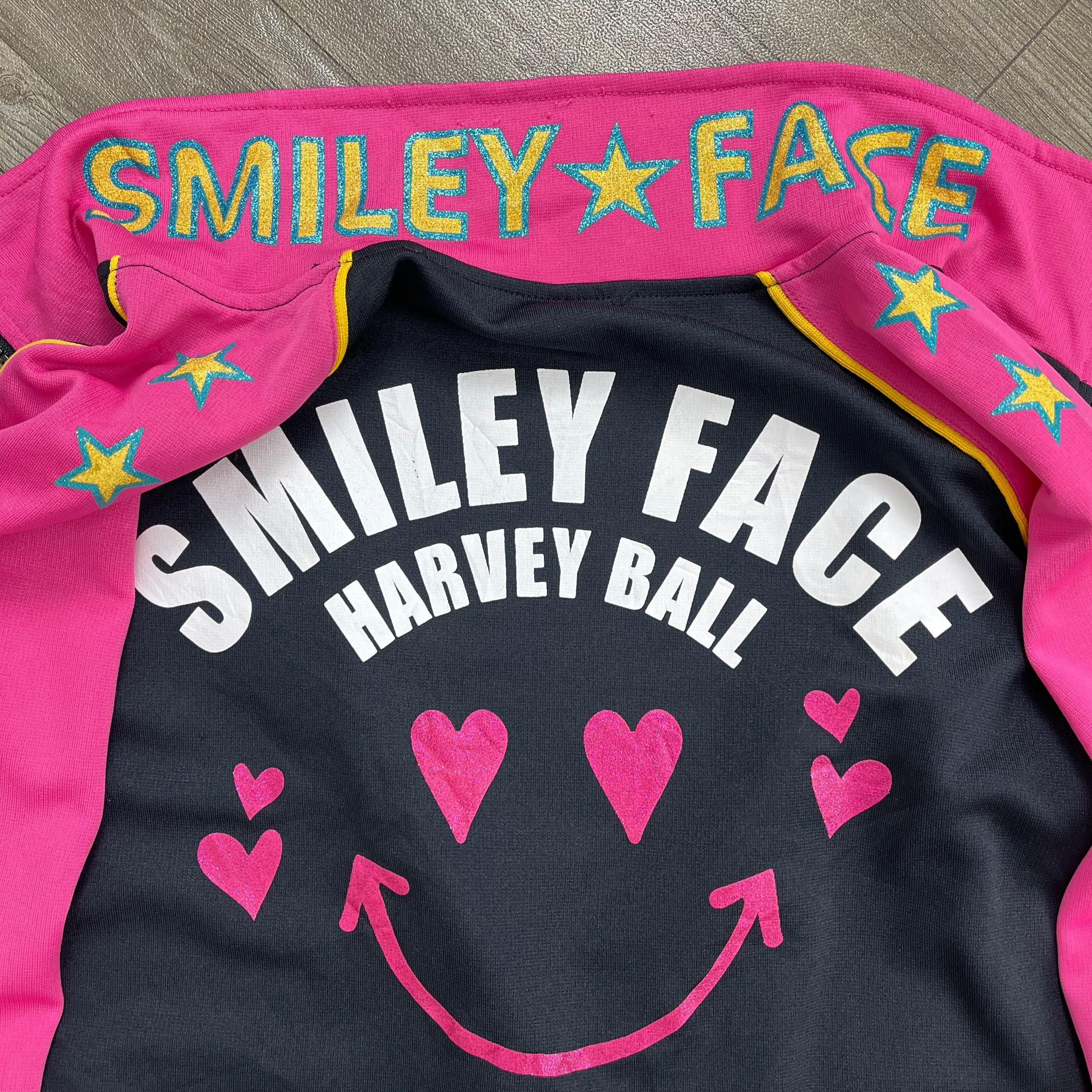 Angel Blue 2000s Hysteric Glamour Style Smile Face Star Track Jacket Size US S / EU 44-46 / 1 - 11 Thumbnail