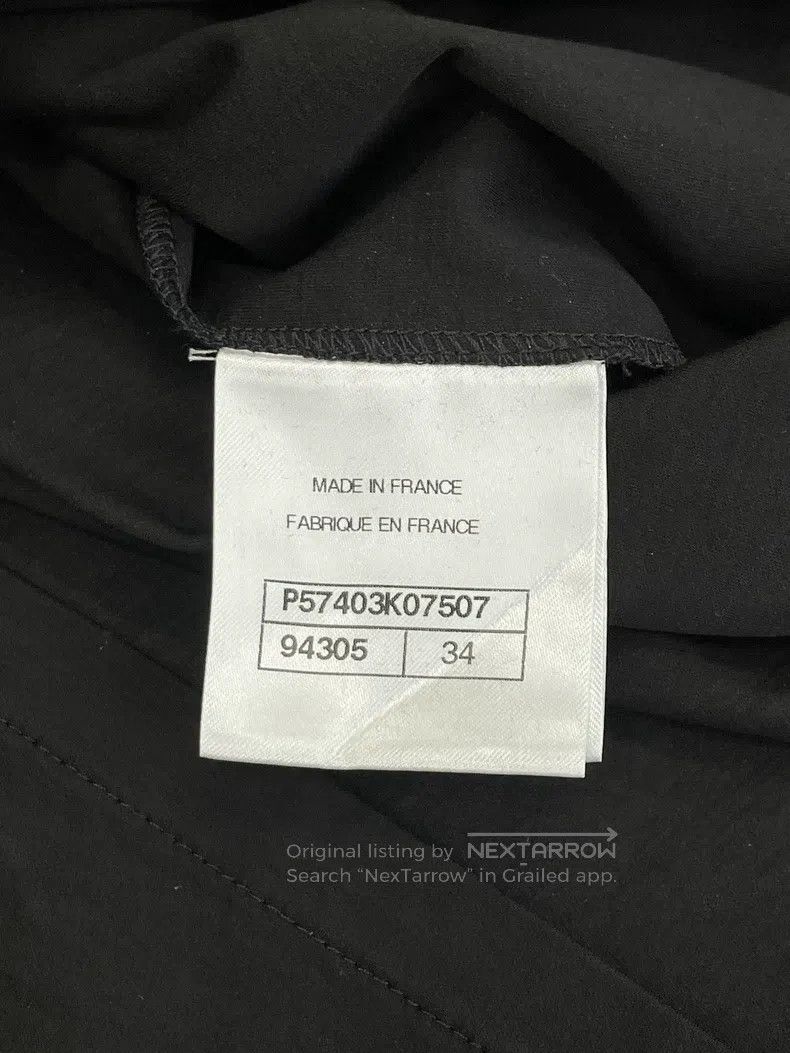 Chanel Chanel Black letter T-shirt with short sleeves Size XXS / US 00 / IT 34 - 6 Thumbnail