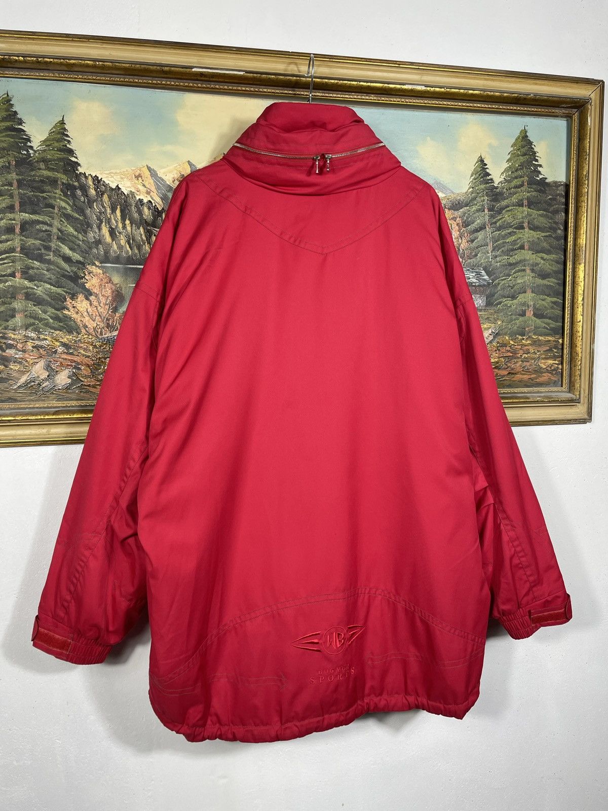 Bogner × Vintage Bogner Retro 90s Coat Parka Hoodie Designer Luxury Premium Size US XL / EU 56 / 4 - 7 Thumbnail