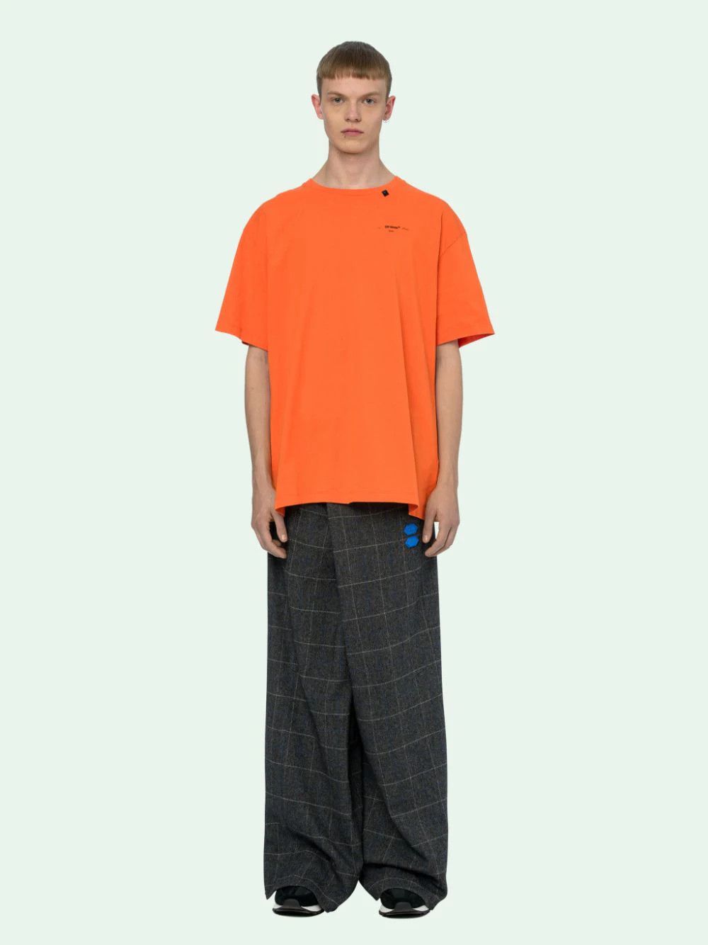 Off-White × Virgil Abloh OFF-WHITE Oversized Abstract Arrows Embroidered T-shirt Size US S / EU 44-46 / 1 - 3 Thumbnail