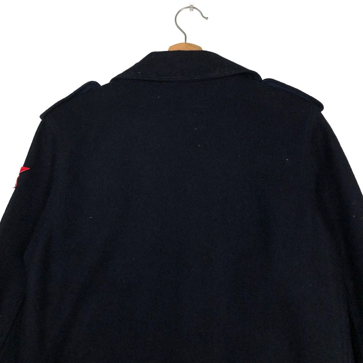 agnes b. 🔥VINTAGE CROPPED WOOL JACKET AGNES B. MILITARY DESIGN Size US S / EU 44-46 / 1 - 9 Thumbnail