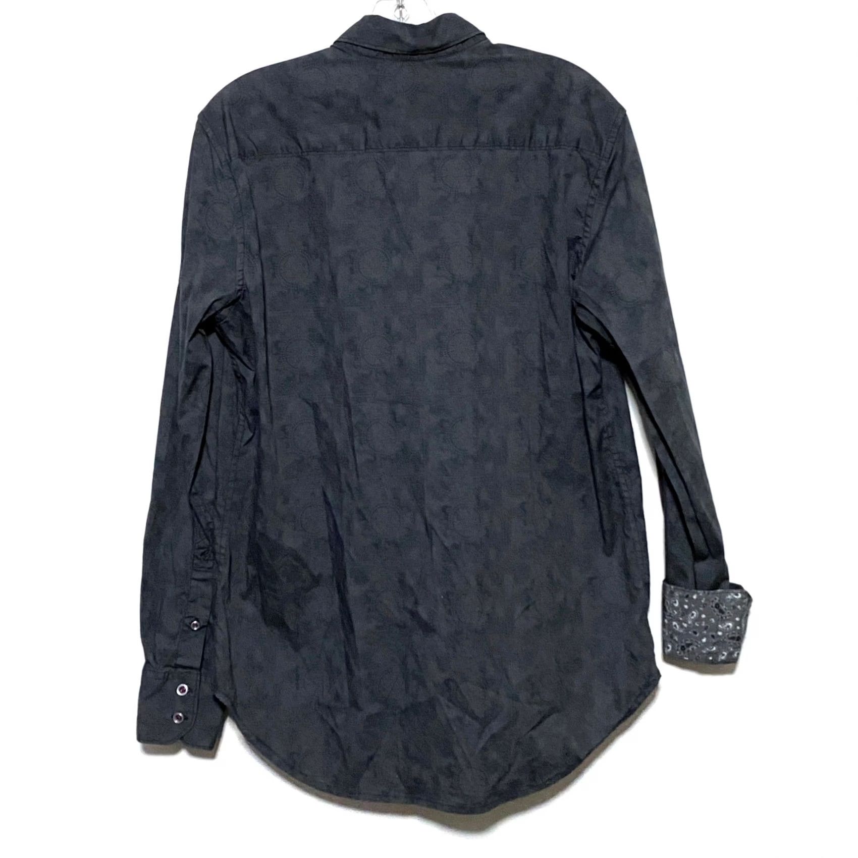 Robert Graham Robert Graham Sutton Paisley Gray Button Shirt Men S Classic Fit Casual, Workwear, Preppy, Luxury Size US S / EU 44-46 / 1 - 2 Thumbnail