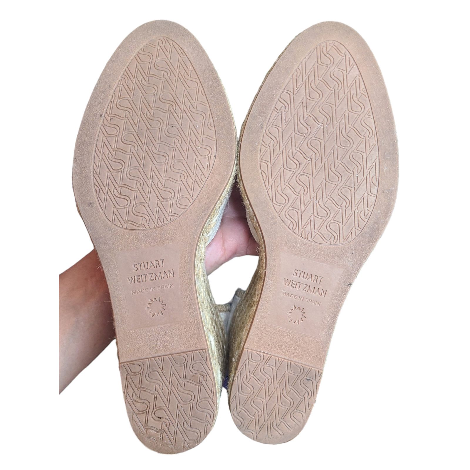 Stuart Weitzman Stuart Weitzman Marguerita Espadrille Ankle-Tie Wedge Size US 5.5 / IT 35.5 - 10 Thumbnail