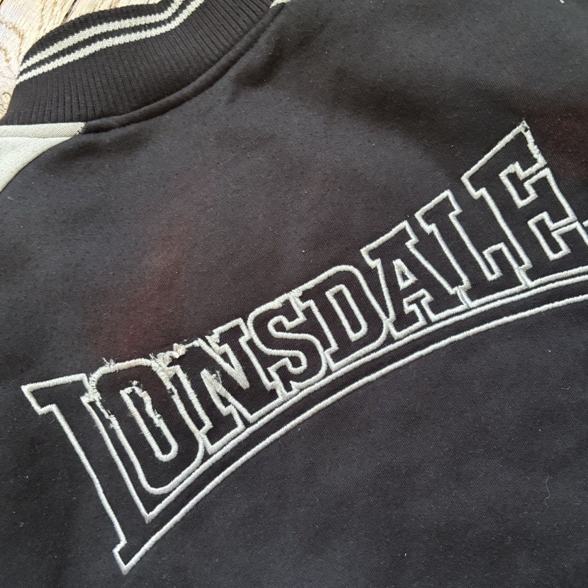 Lonsdale Vintage Y2K Distressed MMA Lonsdale London Varsity Jacket Size US L / EU 52-54 / 3 - 4 Thumbnail