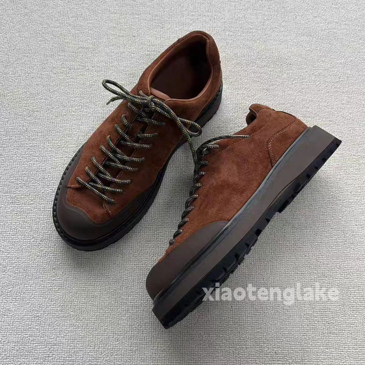 Vintage Unisex outdoor utility workwear hiking mountain boots shoes Size US 9 / EU 42 - 6 Thumbnail