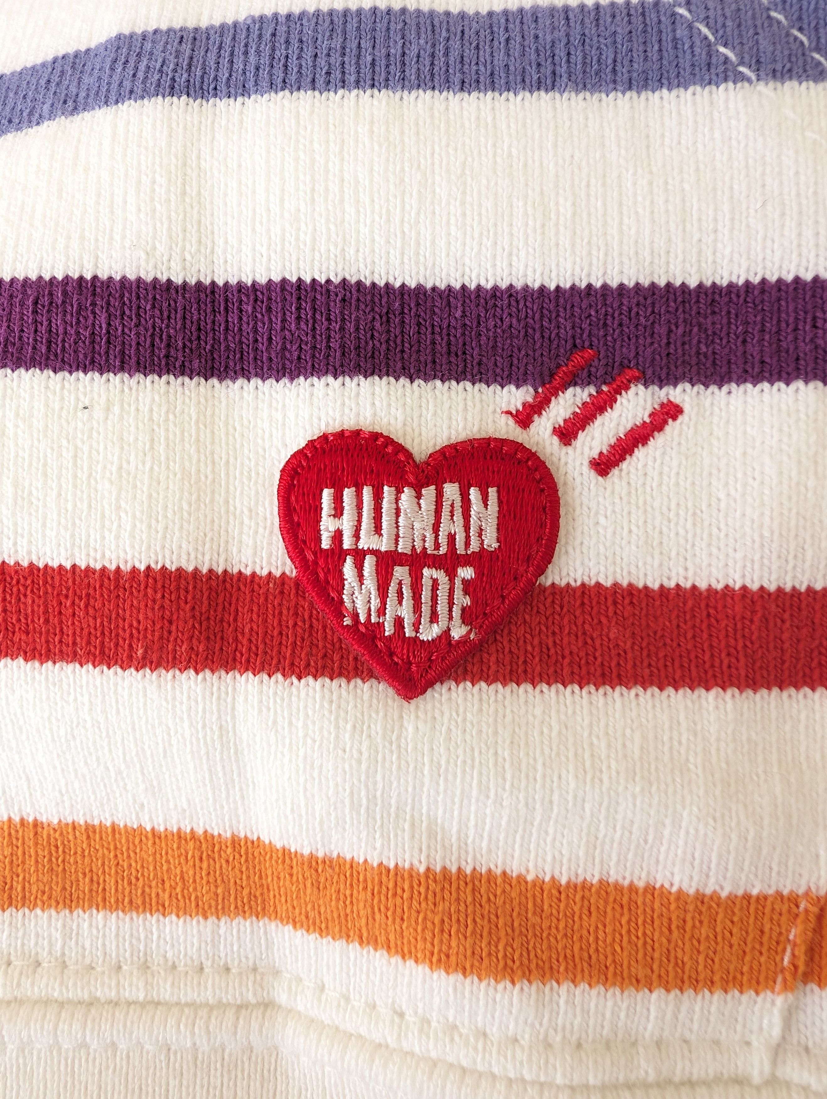 Human Made Human Made Rainbow Striped Hoodie Size US M / EU 48-50 / 2 - 3 Thumbnail