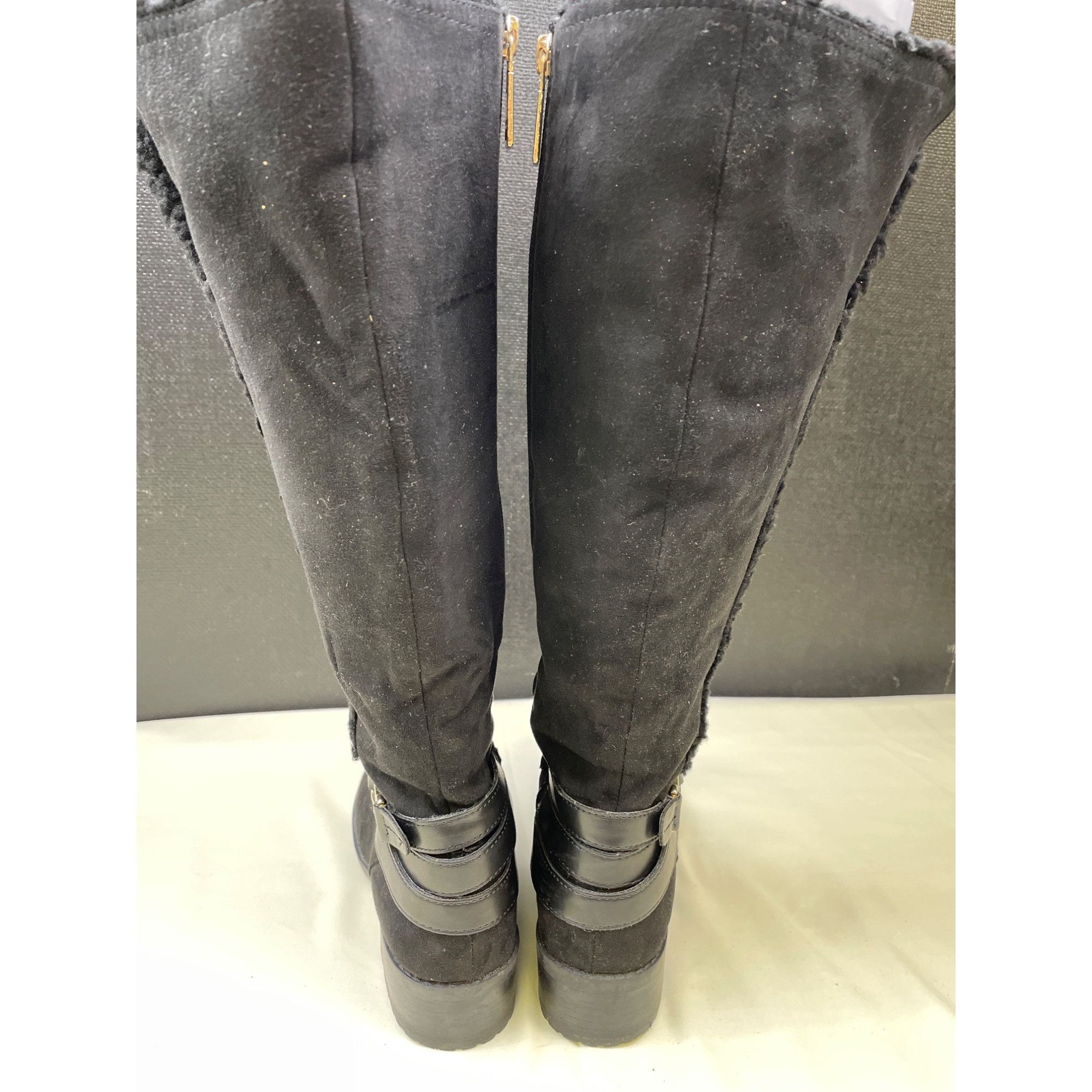 Tommy Hilfiger Tommy Hilfiger Women's Black Riding Boots/ Shoes Zipper side Size US 6 / IT 36 - 5 Thumbnail