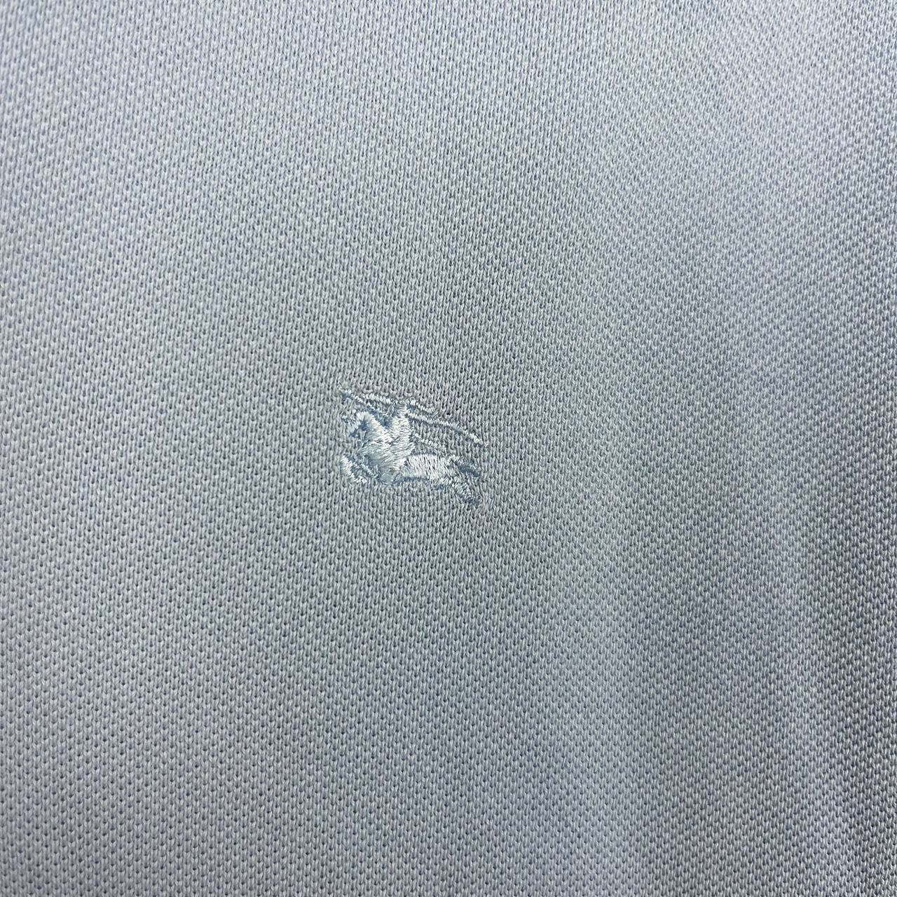 Burberry Burberry London Light Blue Polo Shirt Nova Check Collar L Size US L / EU 52-54 / 3 - 4 Thumbnail
